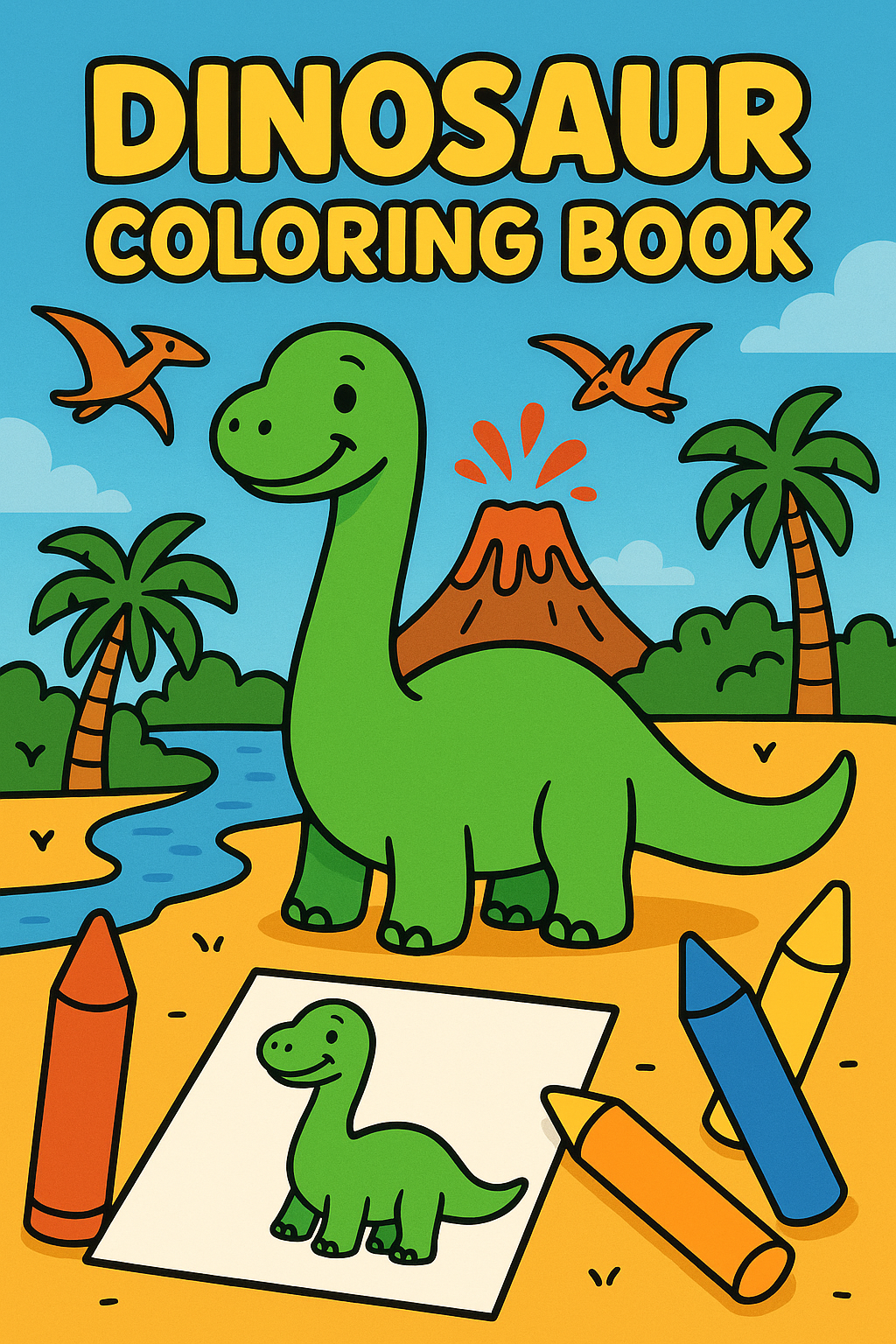 Dinosaur Coloring Collection