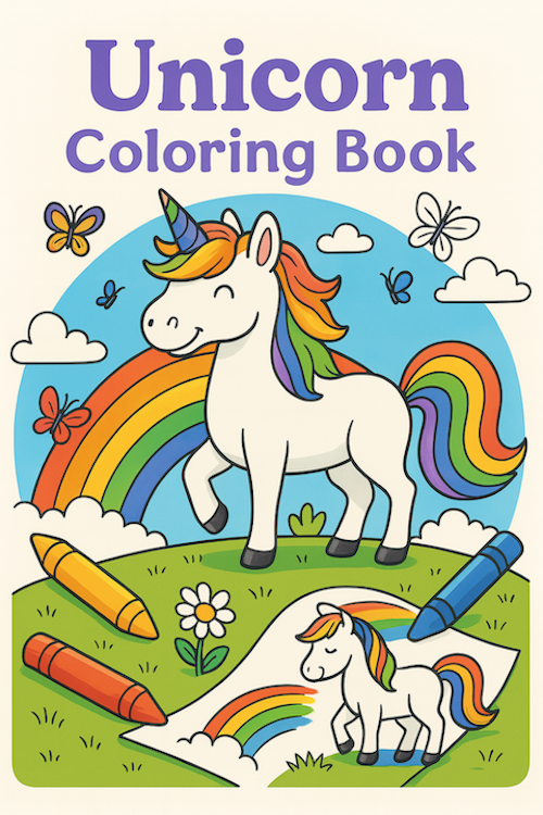 Unicorn Coloring Collection